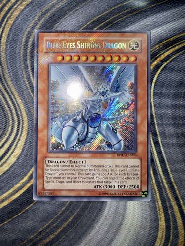 Blue eyes shining dragon - blue-eyes,