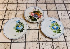 Tre piatti floreali vintage - floreali,