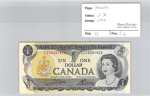 Banconota canada 1 dollaro - canada,