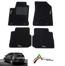 Tappetini auto in moquette su misura 4 loghi 4 fix per DELTA 2008>