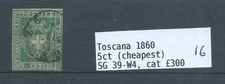 TOSCANA 1860 5ct 6cr CAT GB