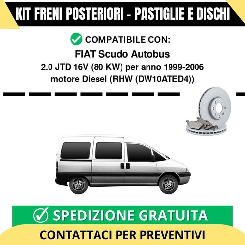 Kit freni posteriori fiat - freni,