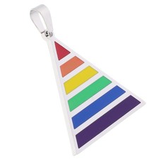  Collana con ciondolo maschile Collana con collo a triangolo Collana con