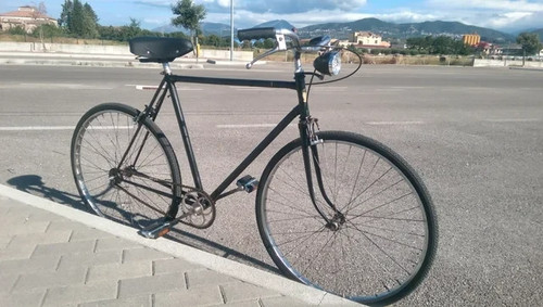 Bicicletta vintage nera anni - nera,