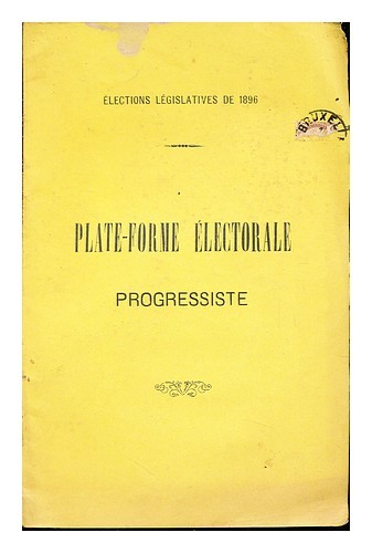Elezioni legislative del - legislative, 1896