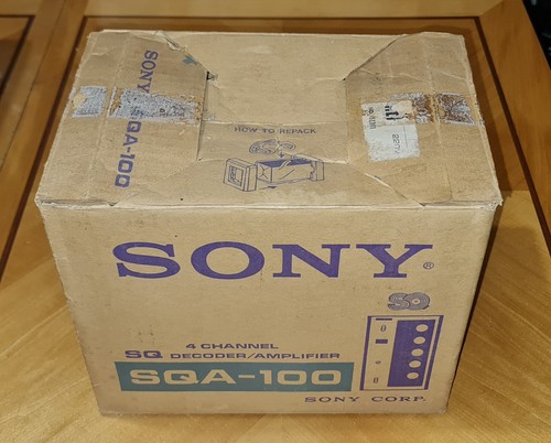 Sony sqa 100 - sqa-100, amplificatore