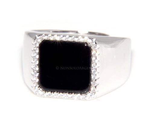Anello uomo argento - uomo, scudo