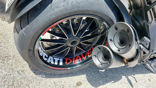 Adesivi moto cerchi ducati - cerchi,