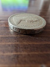 1 Sterlina 1983, rara, errore