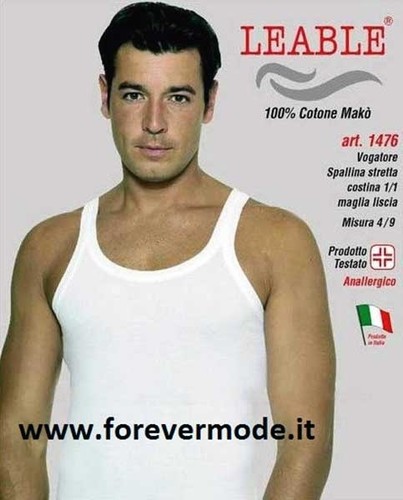 Canottiere uomo leable - canottiere,