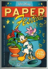 Piu' Disney n. 18 Paper Festival Donald Duck