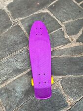 Ridge Skateboards Big Brother Retro Cruiser Skateboard Viola E Giallo