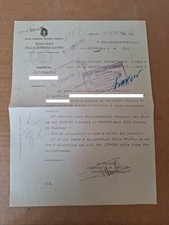 DOCUMENTO PARTITO FASCISTA MILIZIA FERROVIARIA BUCCINO 1935
