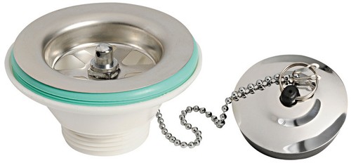 Set scarico dritto - dritto, 1/4"