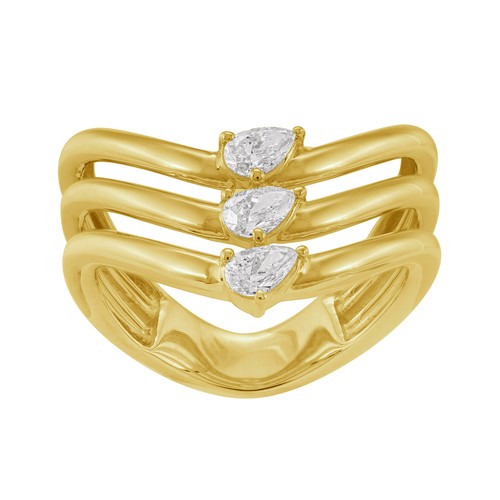 Anello donna oro giallo - donna, in