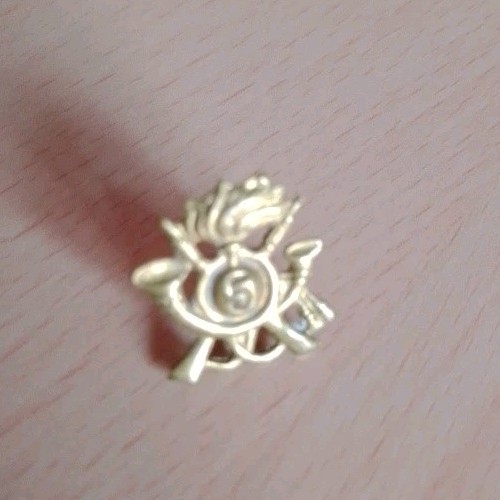 Fregio cappello reggimento - fregio, 5°