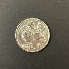 1 LIRA ARANCIA 1946 FAC-SIMILE - ITALIA