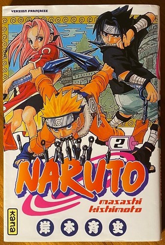 Manga naruto volume francese - 2,