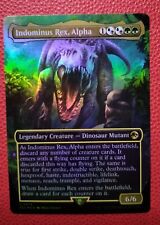 MTG Indominus Rex, Alpha Foil  Eng Jurassic World Collection MTG RARE NM