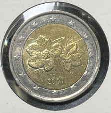 FINLANDIA MONEDA 2 EUROS 2001
