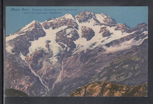 Cartolina monte rosa - monte,