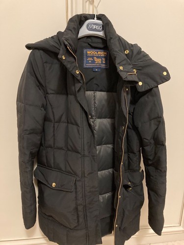 Piumino nero woolrich - piumino,
