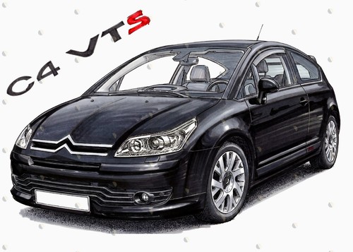 Citroen vts art print - vts,