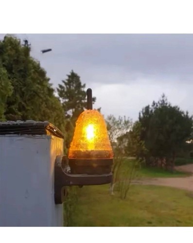 Lampeggiante con atenna led - con,