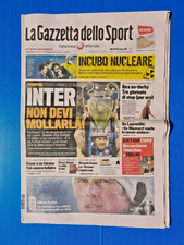 GAZZETTA DELLO SPORT 15 MARZO 2011 BAYERN MONACO-INTER SNEIJDER-IBRAHIMOVIC