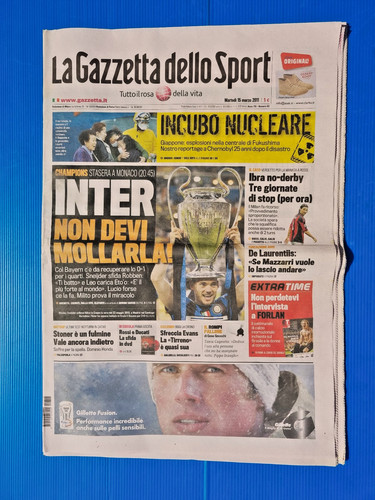 Gazzetta dello sport marzo - sport, 15