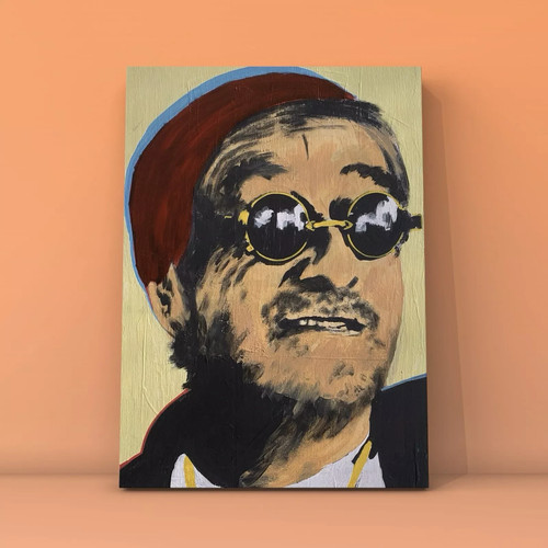 Dipinto mano lucio dalla - mano,