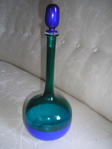 Vaso vetro murano venini 1987 - murano,,
