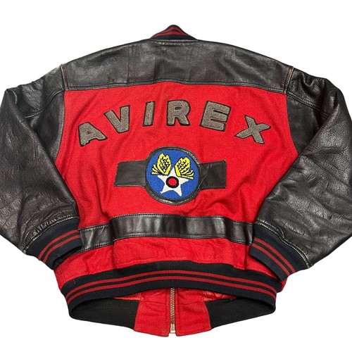 Giacca pelle vintage avirex - giacca,