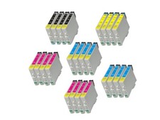 21x inchiostro per Epson Stylus Photo R200 R300 R220 R320 RX600 (non originale Epson)
