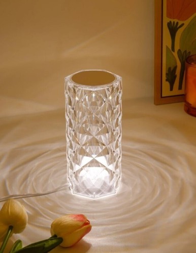 Lampada cristallo tavolo - lampada,