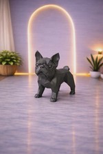 Bulldog francese scultura
