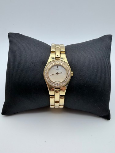 18k baume mercier ladies - baume,