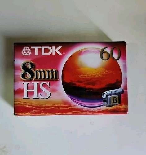 Tdk 8mm 60hsen - 8mm, hs