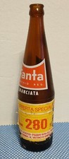 Bottiglia Vuota Aranciata Fanta Famib Milano Con Etichetta