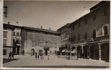 Cartolina  PIEVE S. STEFANO  Casentino  PIAZZA UMBERTO 1 BOZZA FOTOGRAFICA prova