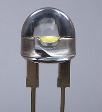 Assortimento / HighPower Led 0,3 - 0,4 Watt max./ Bianco Blu Verde Rosso Giallo / 8mm Led