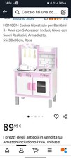 HOMCOM Cucina Giocattolo in