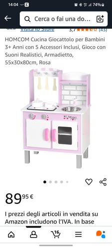 Homcom cucina giocattolo - homcom,