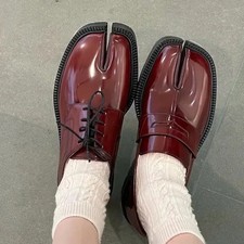 Scarpe cavallo punta divisa uomo donna suola spessa mocassini trend stivali da passeggio coreani