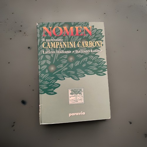 Nomen nuovissimo campanini - nomen., il
