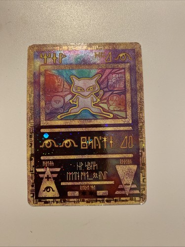 Carta pokemon mew - carta,