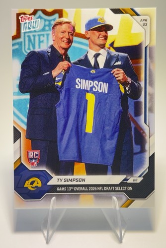 Simpson rookie 2026 - simpson, topps