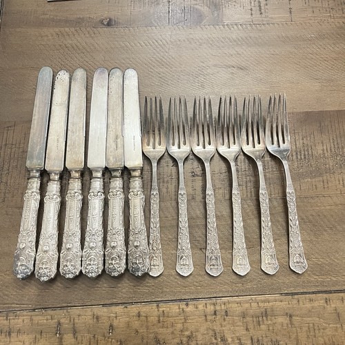 Piatto argento 1886 reed - piatto, &