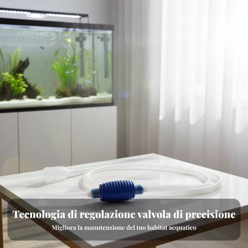 Sifone aspirarifiuti acquario - sifone,