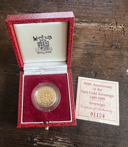 Sterlina oro proof - ,